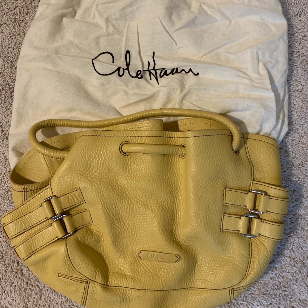 Cole Haan pebbles leather tote